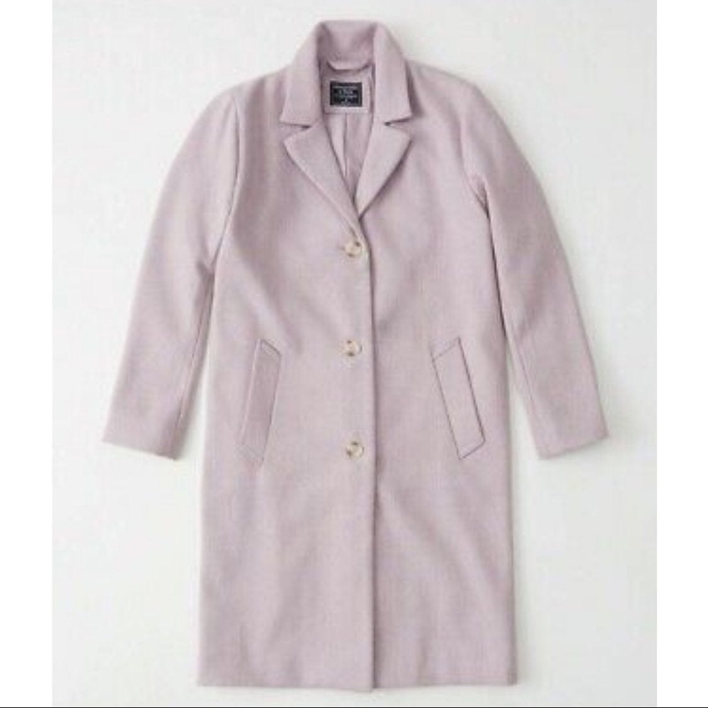 LILAC ABERCROMBIE COAT 💜